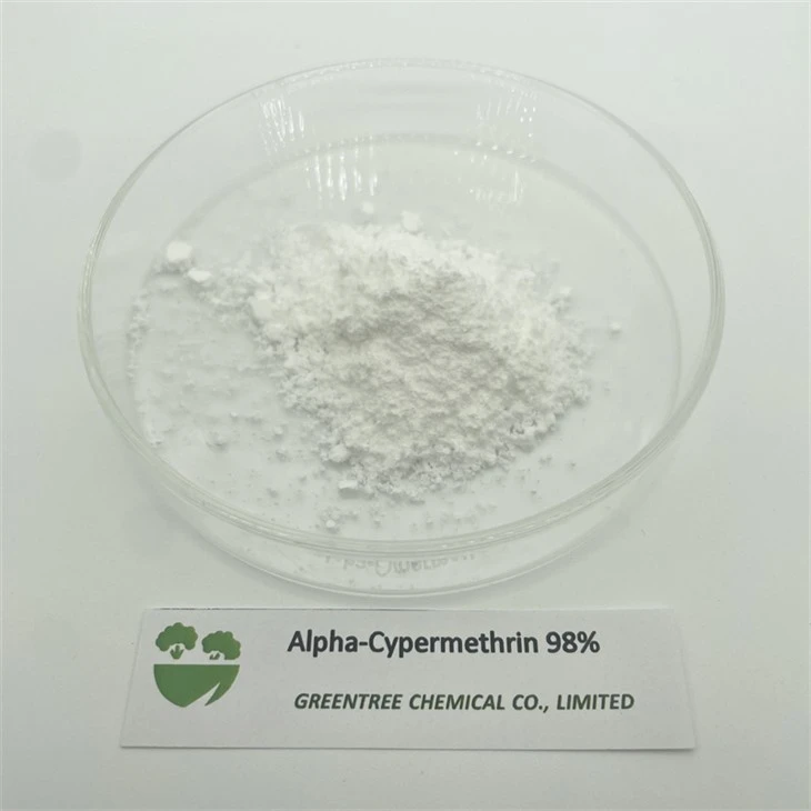Agroquímics Plaguicides Insecticides Productes Alfa-cipermetrina 98% Tc a la Xina